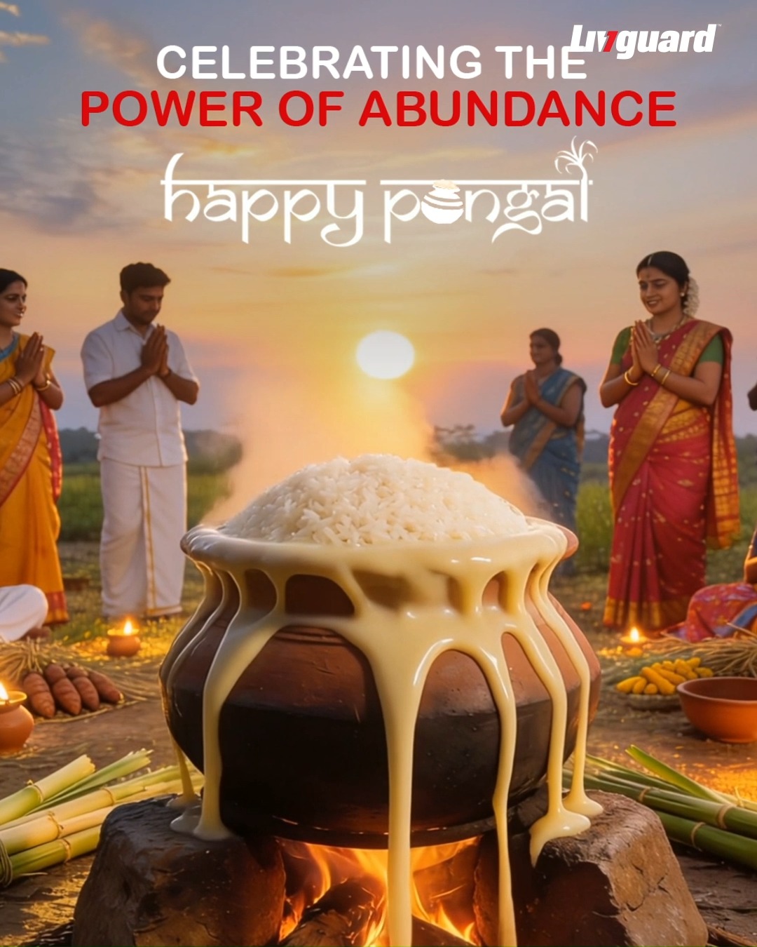 Celebrating the overflowing abundance in our lives on the auspicious occasion of Pongal