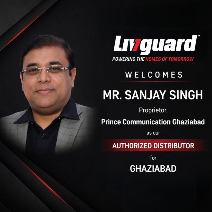 Livguard is pleased to welcome Mr Sanjay Singh as our partner and authorised distributor in Ghaziabad