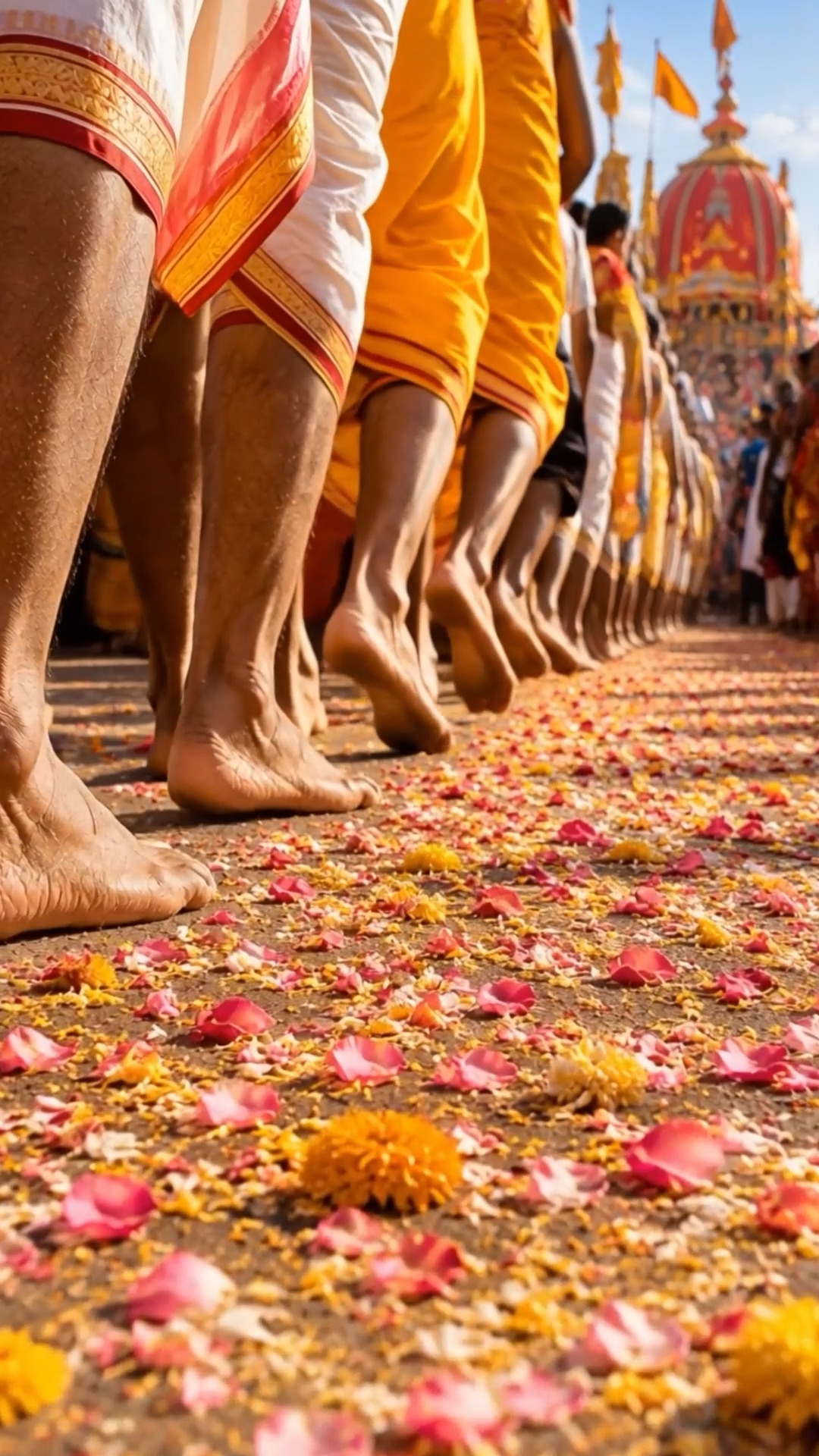 Faith inspires every step forward