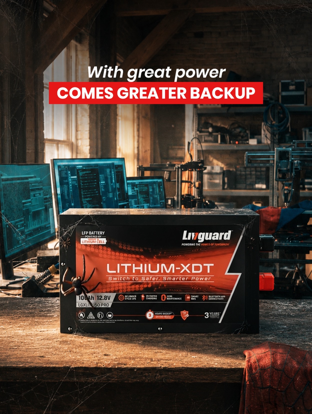 Some powers are meant to save the day. Ours is built to keep it going