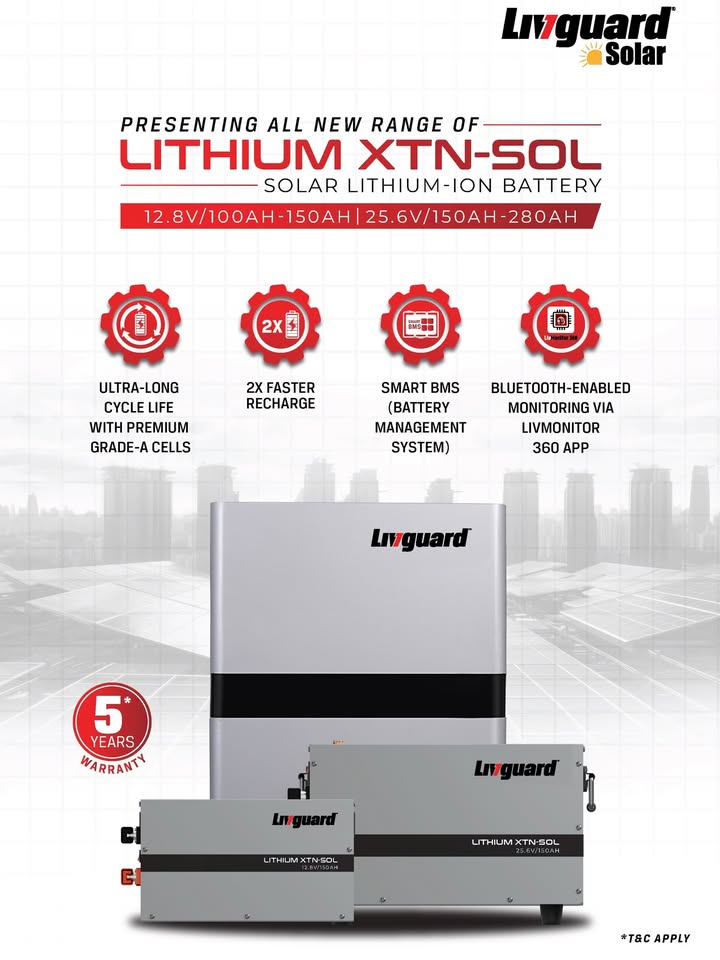 The sun gives you the power. We make sure you can make the most of it