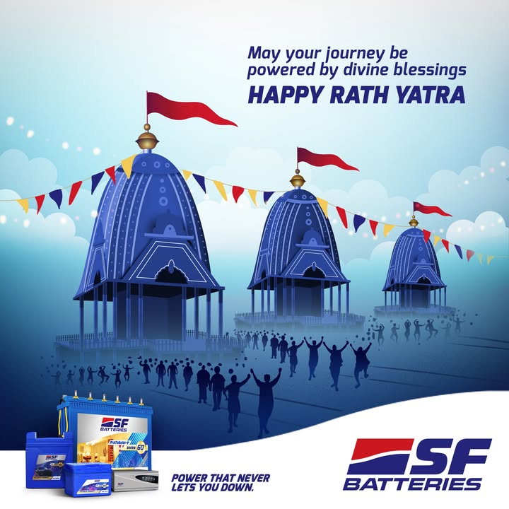 As the wheels of the chariot move forward, may this Rath Yatra bring light, strength, and purpose to every path you take