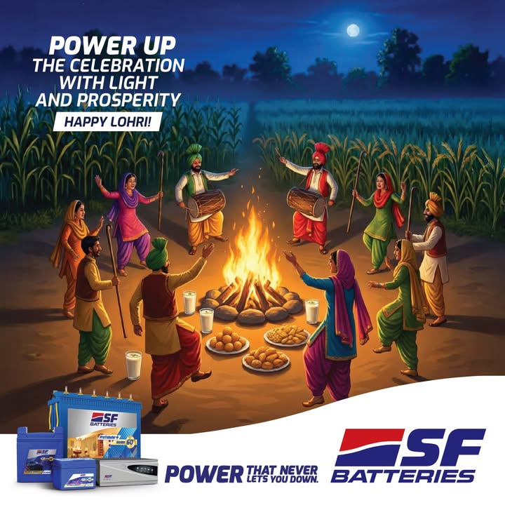 Power up the celebration with light, warmth, and lasting prosperity. Wishing everyone a joyous Lohri