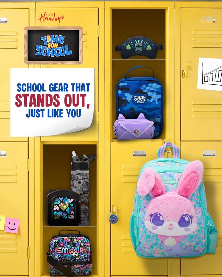  Schools calling and weve got your locker covered From the coolest backpacks to fun bottles, lunch boxes, and...