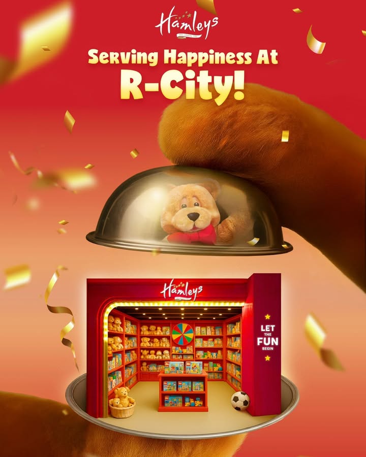 Only one things on the menu at R City Mall thats pure happiness Walk into our new Hamleys store and experience a who...