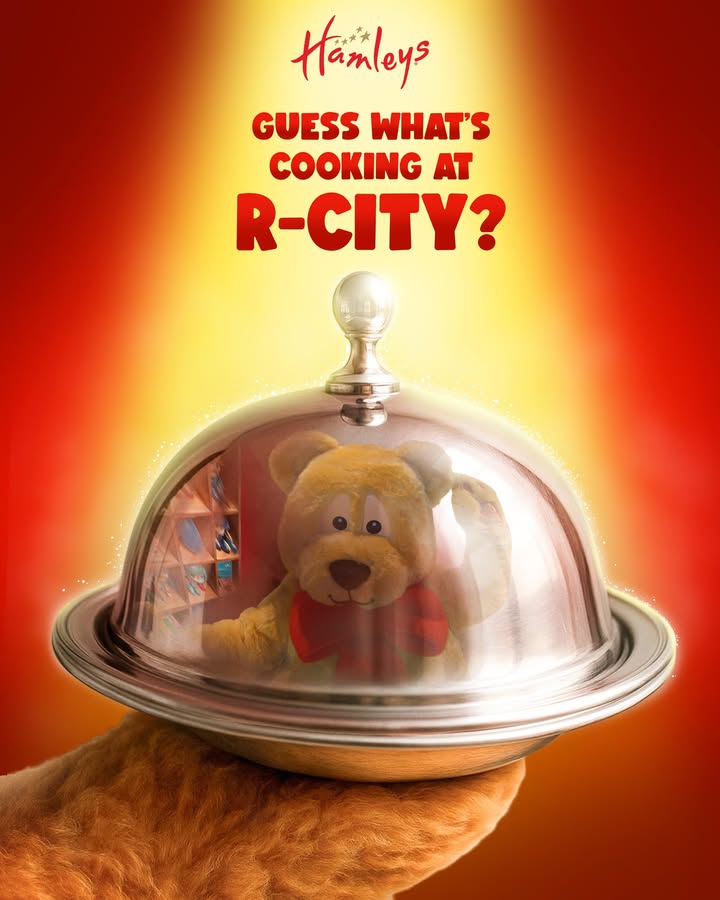 Something deliciously fun is on its way to R City Can you guess what Hamleys is cooking up Stay tuned for a ...
