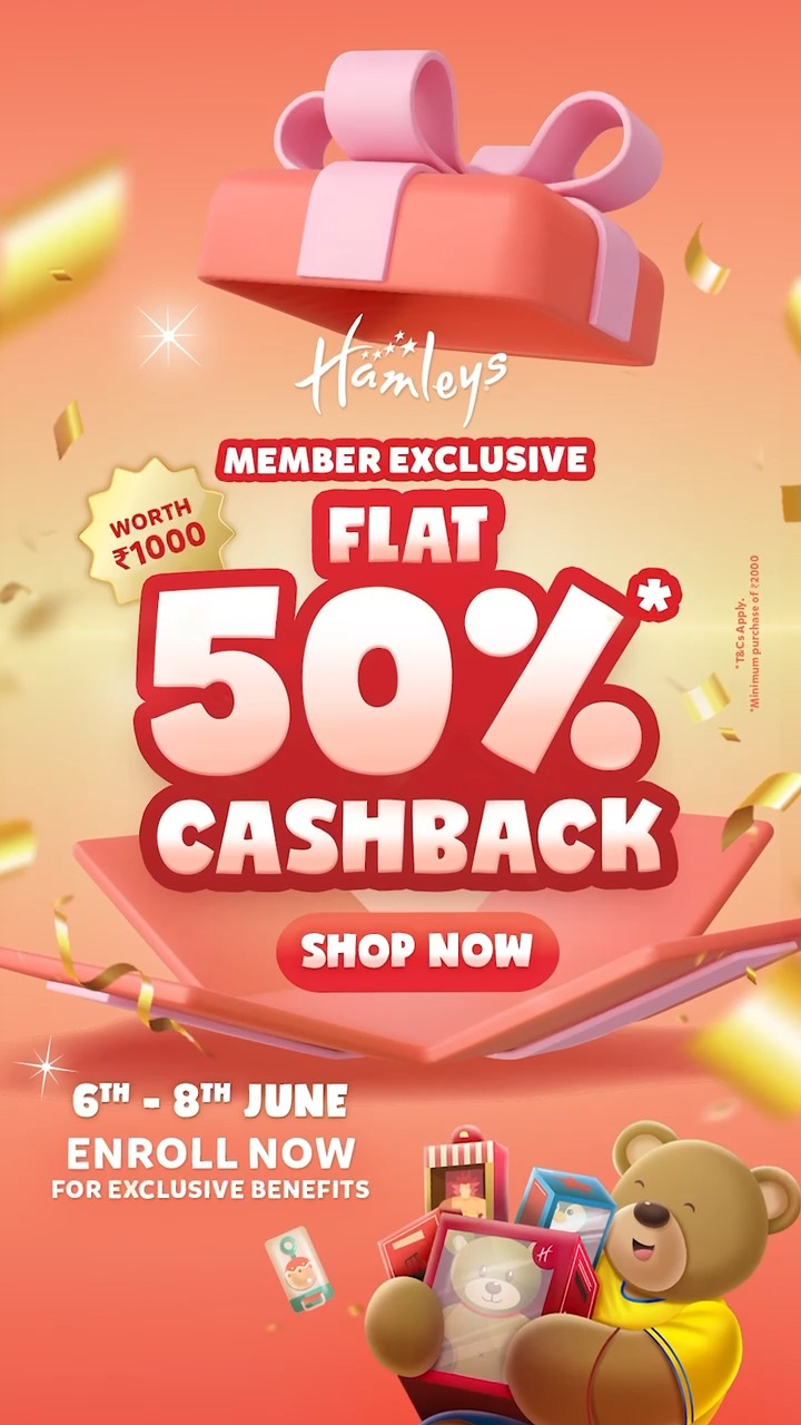 Hamleys Members, get ready to feel the love Were treating you to an offer thats too exciting to miss