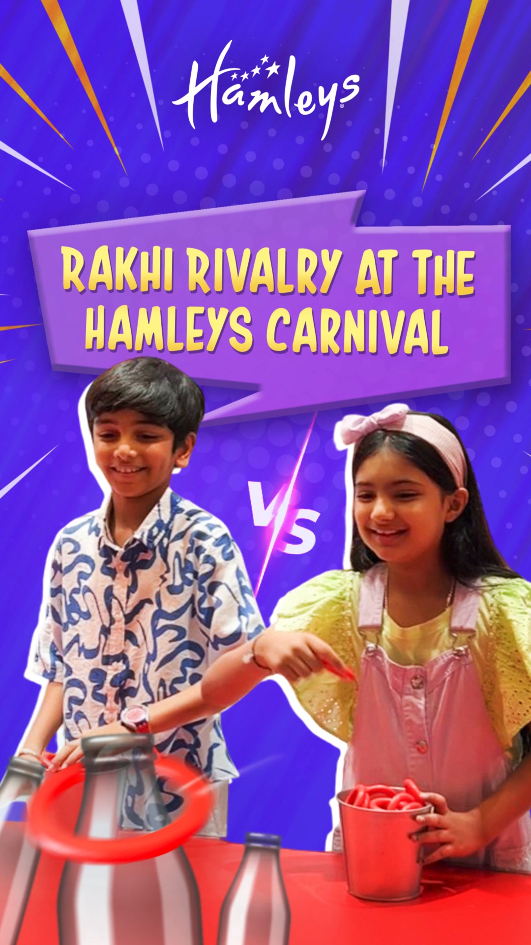 This Raksha Bandhan, our siblings are settling scores the fun way, with epic carnival battles