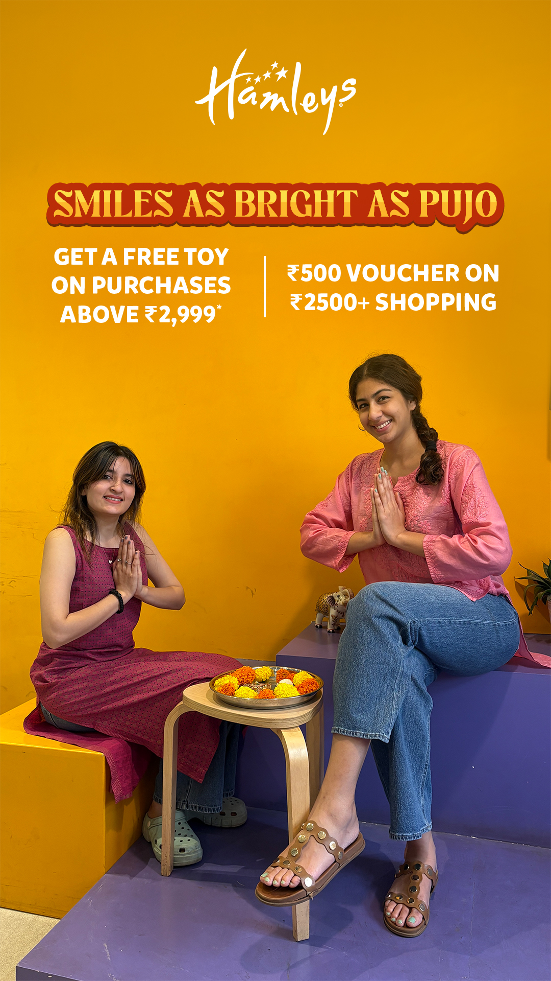 This Durga Puja, let Hamleys add a little magic to your festivities