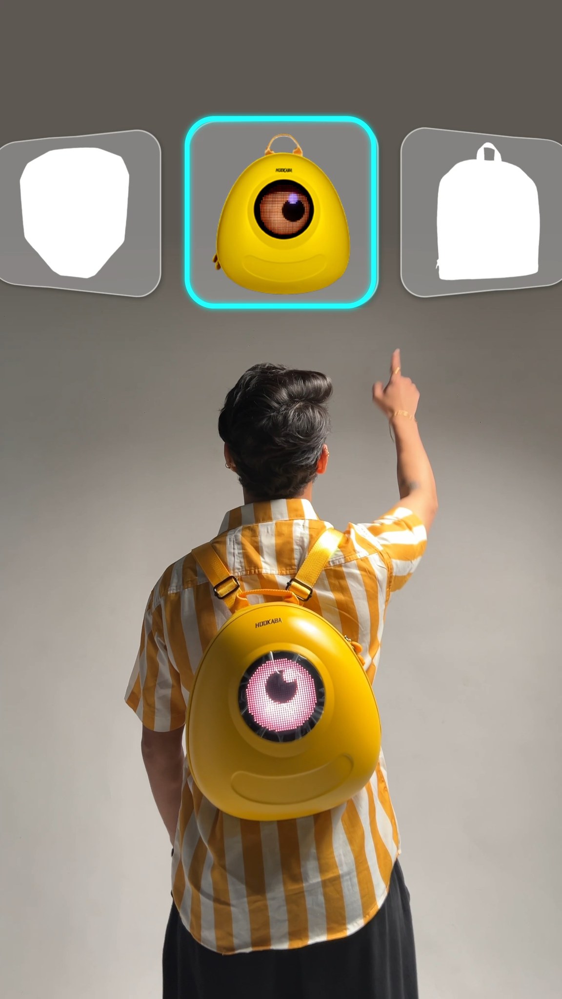 Why blend in when you can stand out Hookaba LED Bags light up every step with patterns and visuals that play as bold ...
