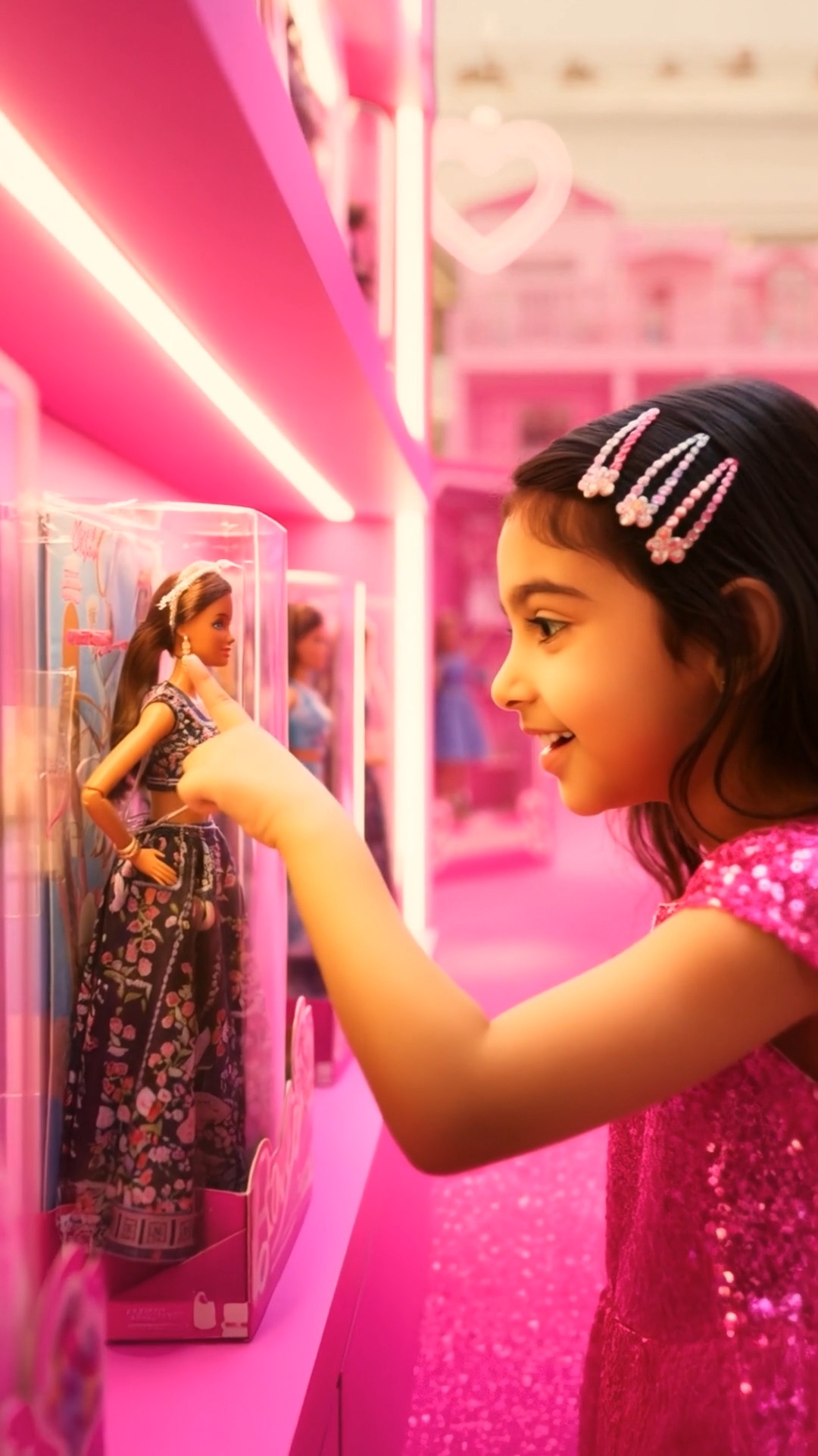Walk into a world of sparkle, fun, and endless Barbie magic. Watch as little imaginations light up at our Barbie Pop Up