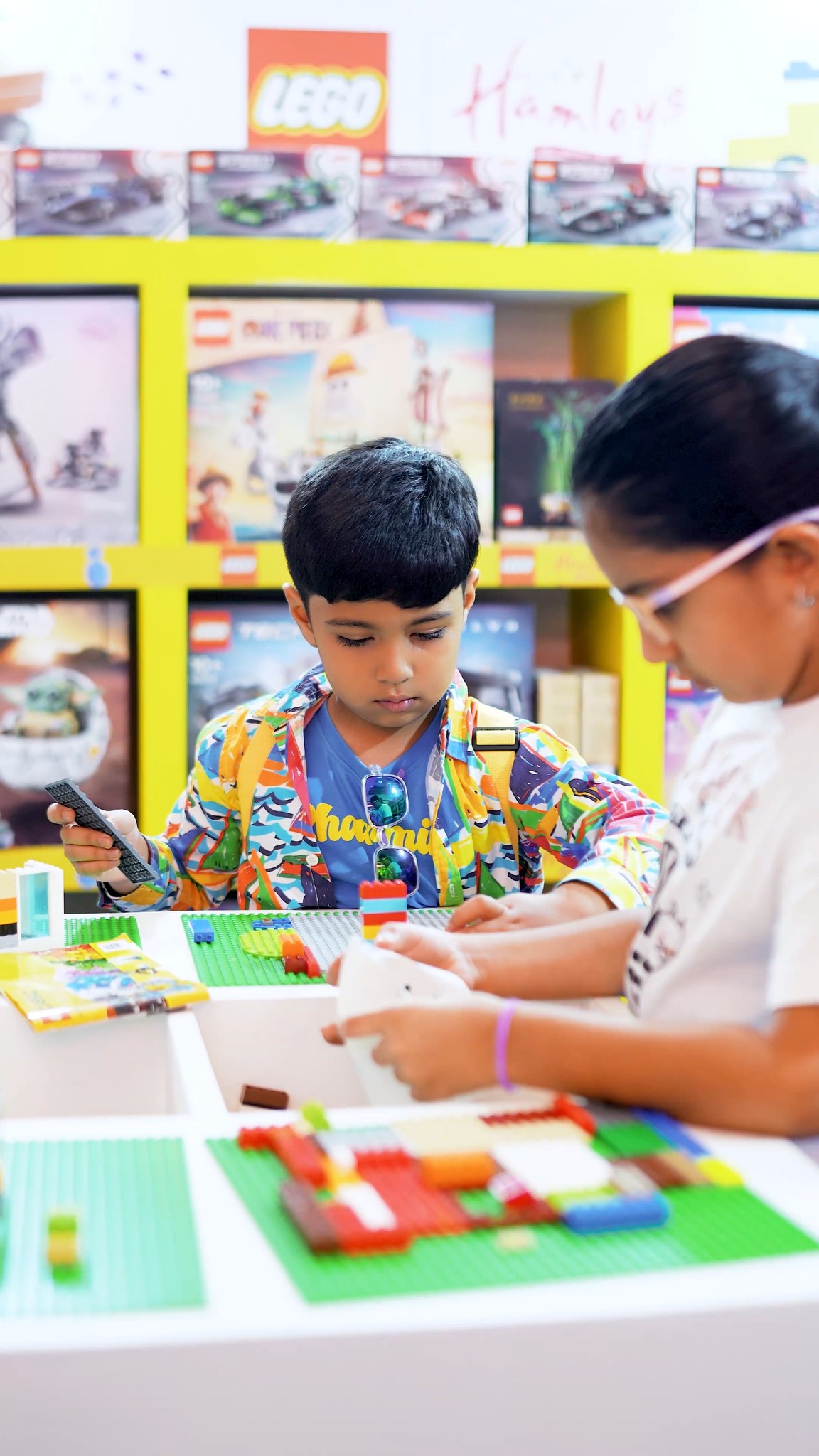 Bricks, creativity, and laughter filled the air as families came together to build their dream creations at the LEGO Pop Up