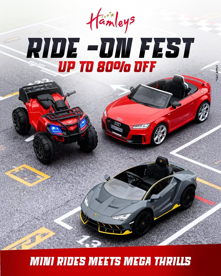 Buckle up, tiny drivers