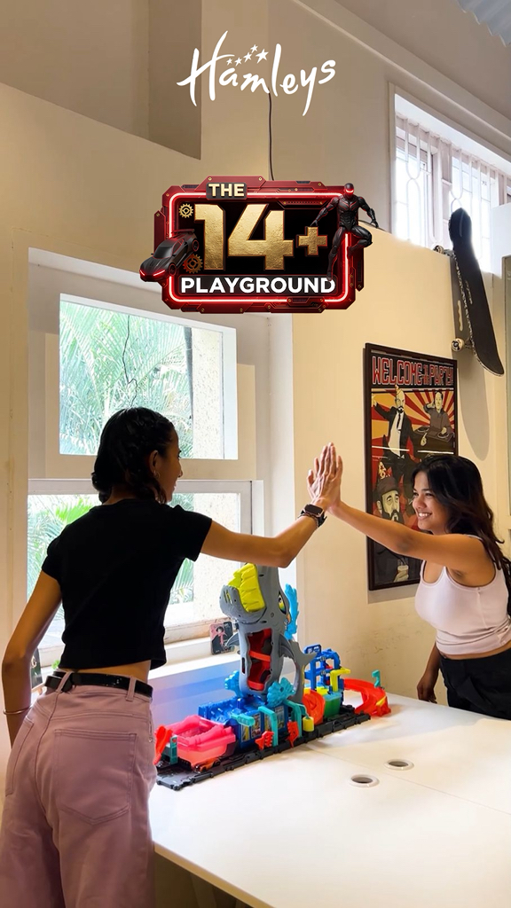 Who says playtime is just for kids At Hamleys, the 14 playground is where the real fun begins Epic Hot Wheels tr...