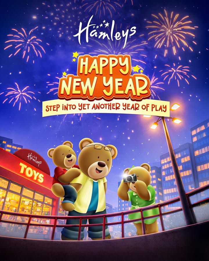 2026 More Play, More Joy Make 2026 brighter, bigger and a whole lot more playful with Hamleys Hamleys...