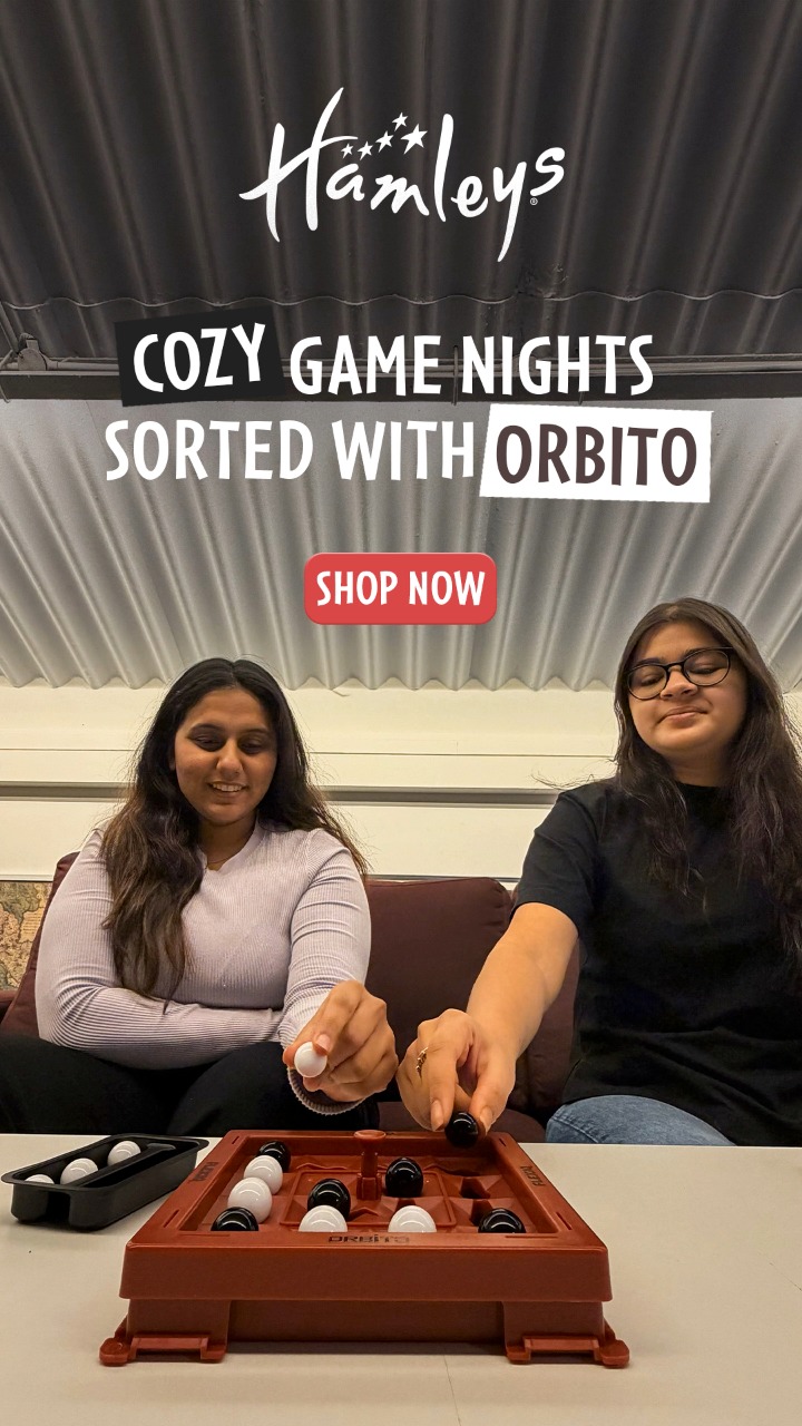 Get ready to think fast and outsmart everyone around the board Drop your marble, watch the orbit shift, and plan...