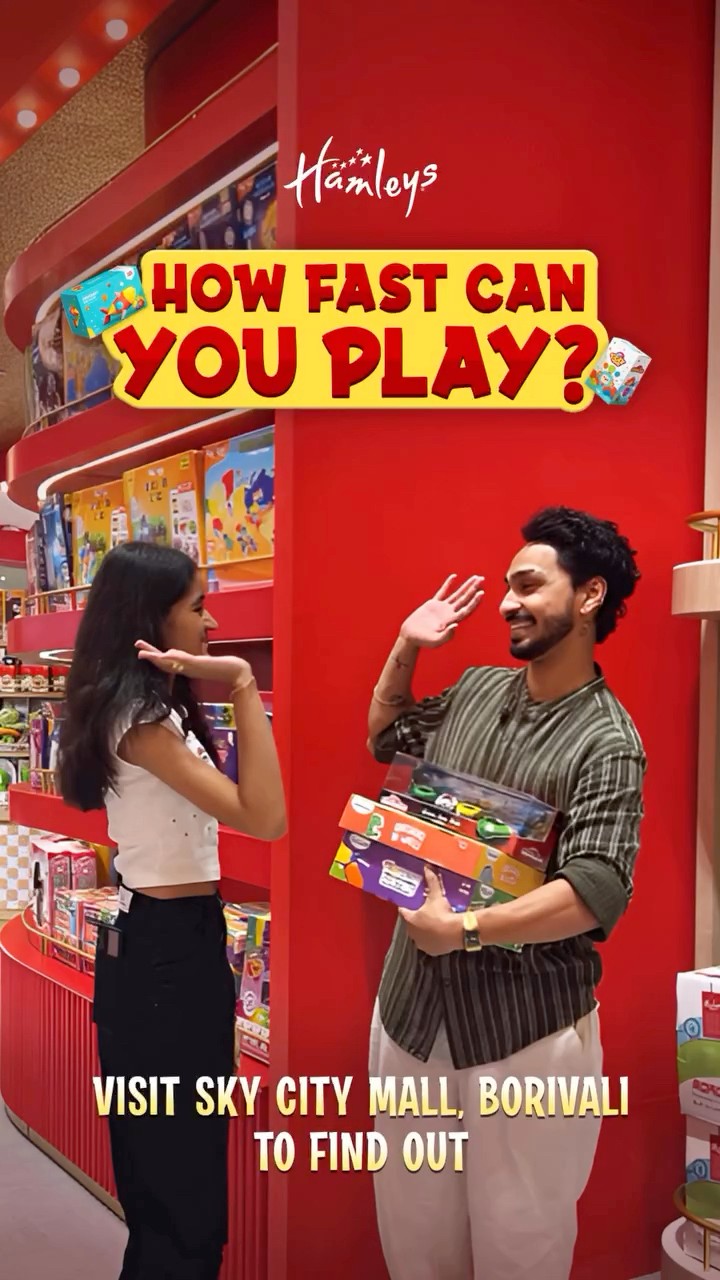 Ready, set, go. The challenge was simple 30 seconds, three colours, endless fun