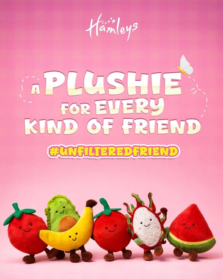 Every friend has a personality and Hamleys has a plushie to match Swipe through and see which plushie reminds you of y...