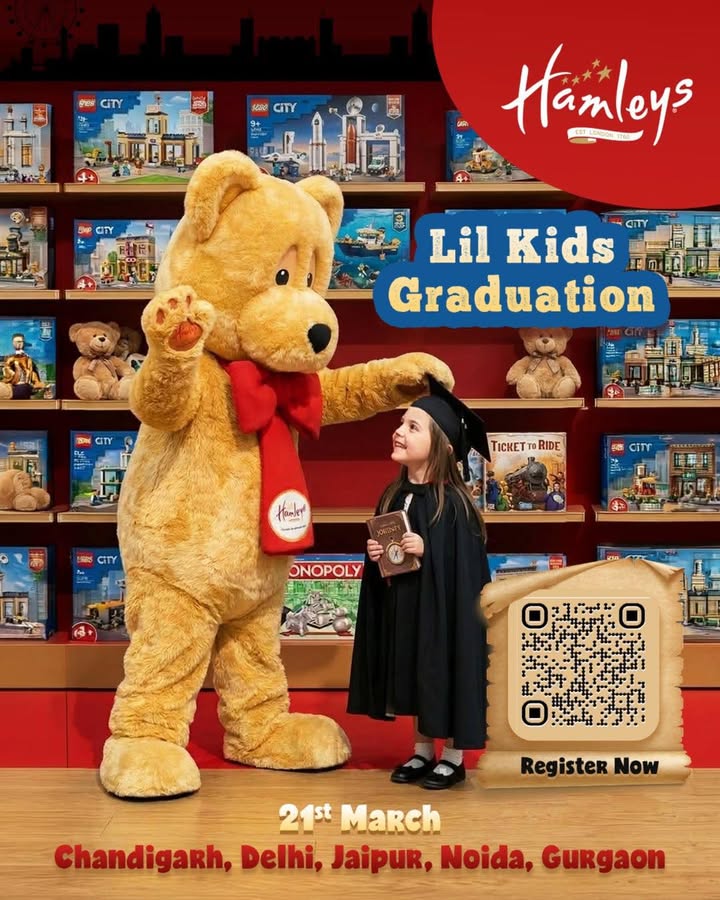 Mini grads, big dreams Just graduated Head to Hamleys Grand Graduation Walk In and pick your perfect reward, because ...
