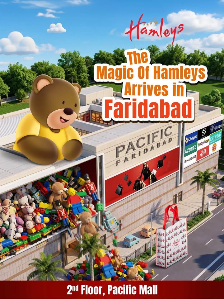 Faridabad, the wait is over. A brand new world of toys, games, and endless smiles is now open