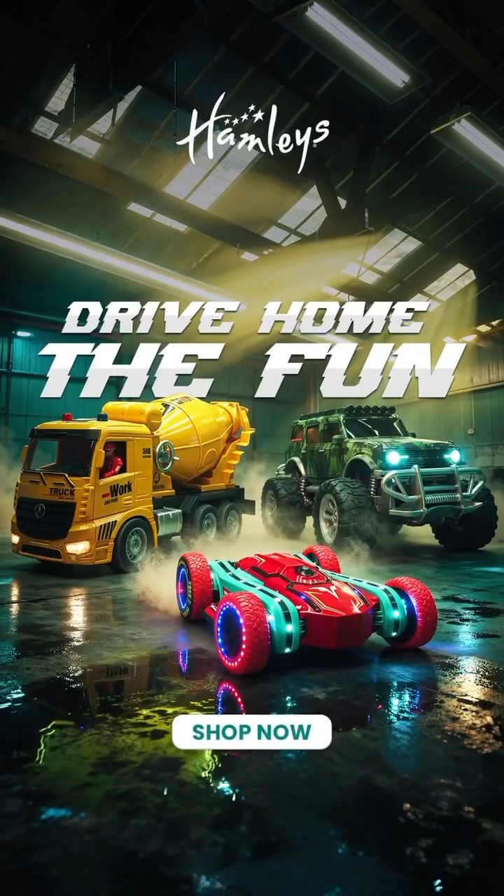 Built for wild stunts and unstoppable adventures