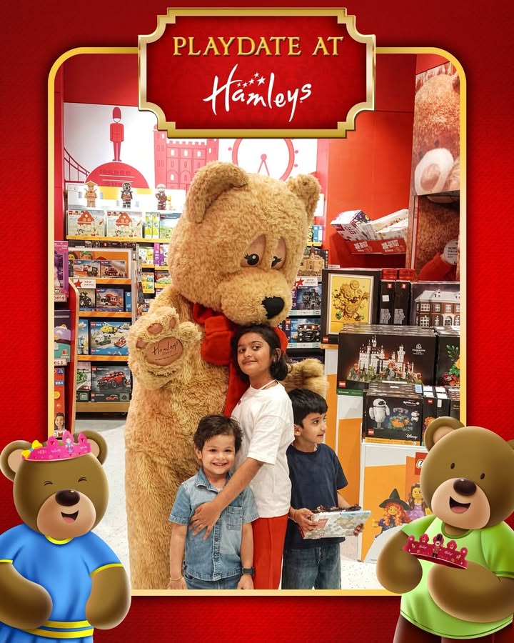  SmilesAtHamleys Step into a joyful playdate at Hamleys, where little moments turn into big smiles with Hamley the bear