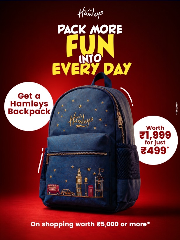 School days, sleepovers and little adventures deserve a fun companion