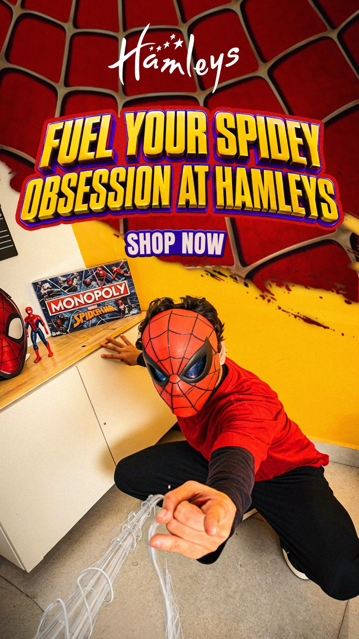 Become your friendly neighbourhood Spider Man