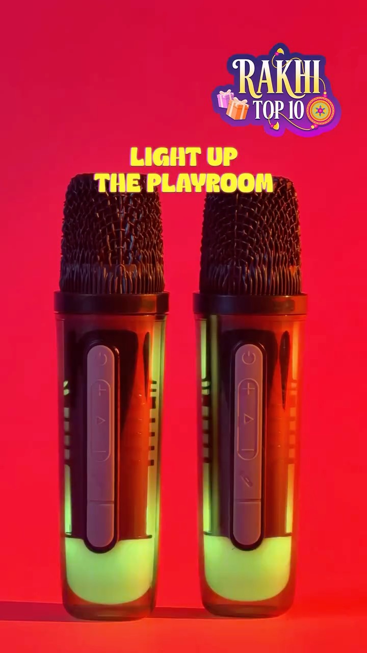 Time to crank up the volume on fun The Wembley Karaoke Mic is ready for happy tunes, big laughs, and non stop enter...
