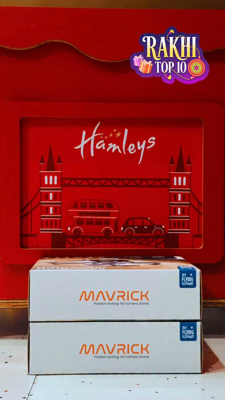 Taking Rakhi celebrations to new heights Meet the Mavrick Position Locking HD Camera Drone, featured in our Rakhi Top ...