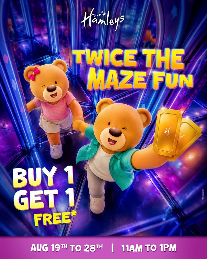 Get ready to maze and amaze. Heads up Fun levels are about to skyrocket