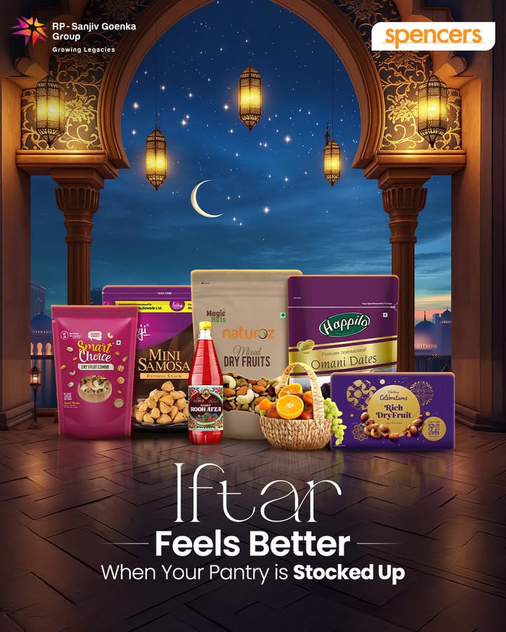 Iftar prep jitni sorted, utna better Stock up all your essentials with spencers make every Iftar stress free