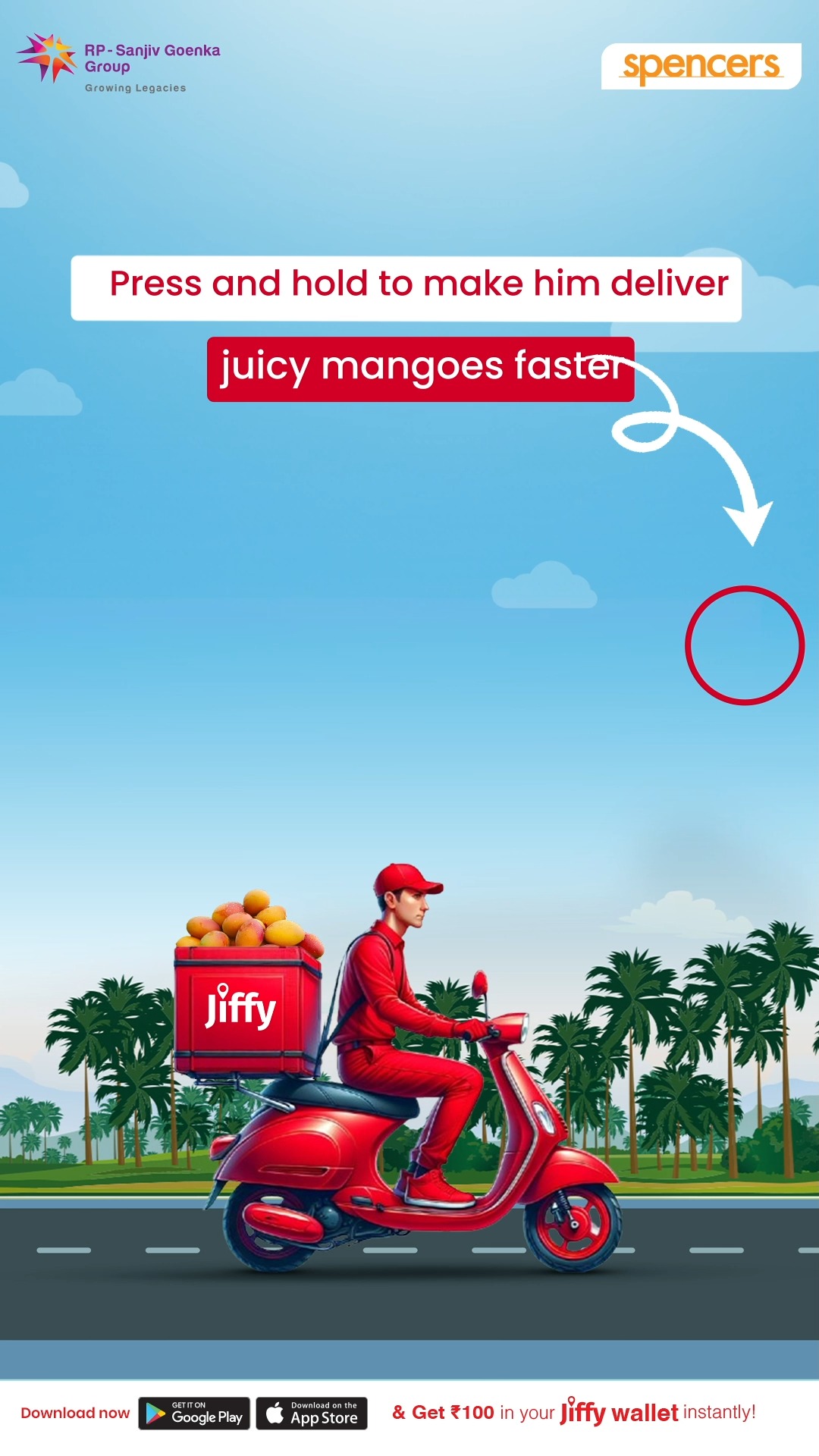 Tap, order, and relax. Jiffy delivers all your essentials in minutes Jiffy Spencers fruits mango
