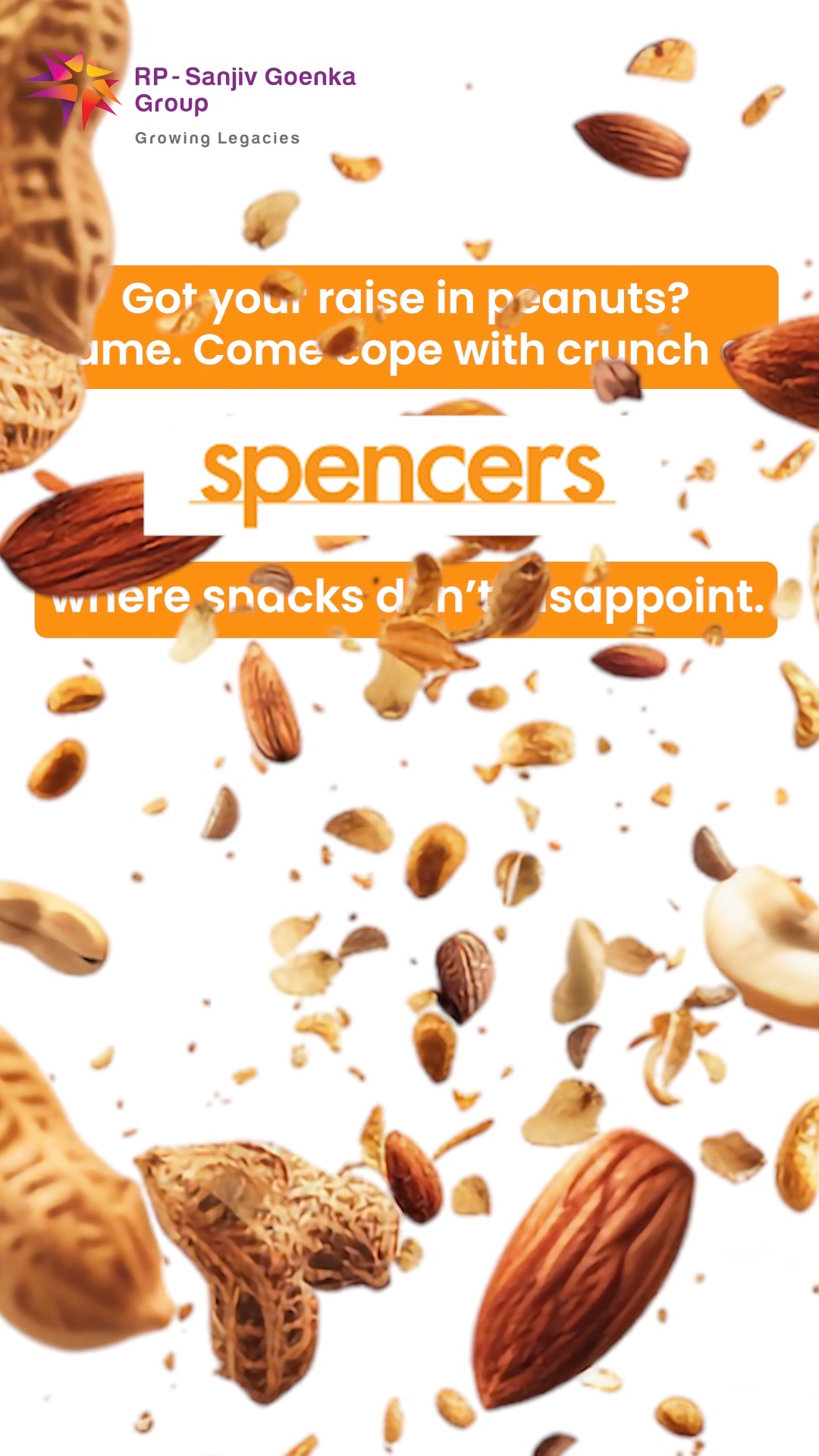 Salty appraisals Sweeten the season with your favourite snacks from Spencers. Youve earned it