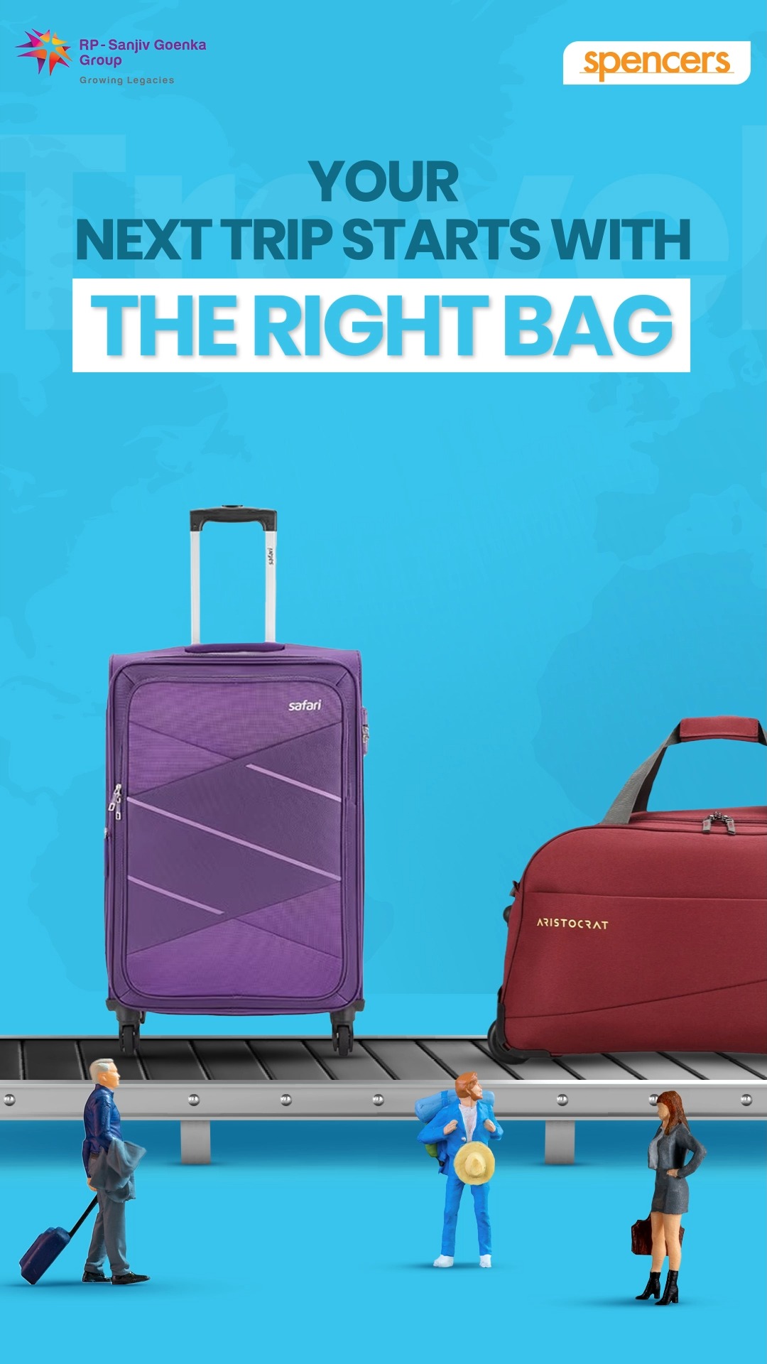 Dont let the best deals slip away like these bags. Get all your travel essentials sorted with Travel Fest, only at Spencers
