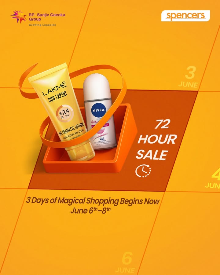 Step into three days of seamless shopping at the Spencers 72 Hour Sale, happening now Whether you re stocking up on everyday essentials or picking up trusted personal care favourites, this is the moment to make it count. Great value Step into three days of seamless shopping at the Spencers 72 Hour Sale, happening now Whether you re stocking up on everyd...