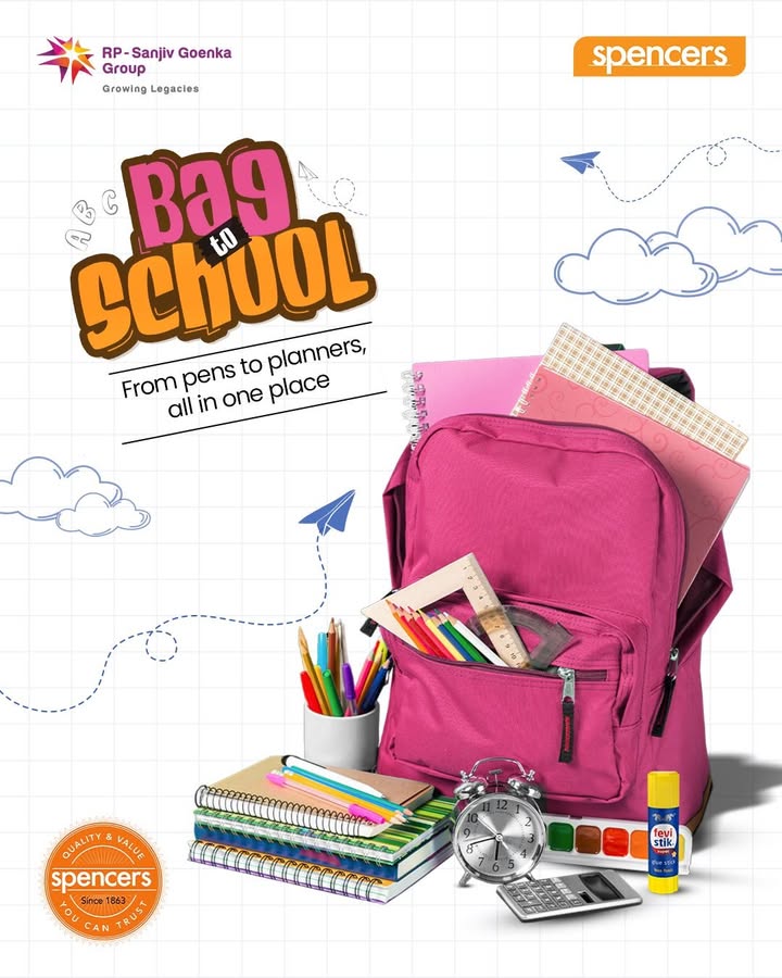Back to school Cool. But first lets get some new pens, fresh notebooks, and that geometry box you swear you had last year. Add to cart. Act studious. Repeat. Because nothing screams new term like stationery that slaps Back to school Cool. But first lets get some new pens, fresh notebooks, and that geometry box you swear you had last year