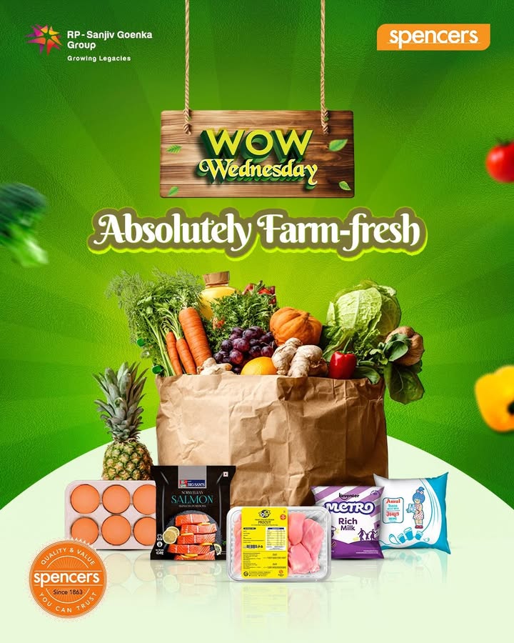 Midweek magic, straight from the farm From garden fresh veggies to premium meats and daily essentials, fill your cart with freshness that speaks for itself Midweek magic, straight from the farm From garden fresh veggies to premium meats and daily essentials, fill your c...