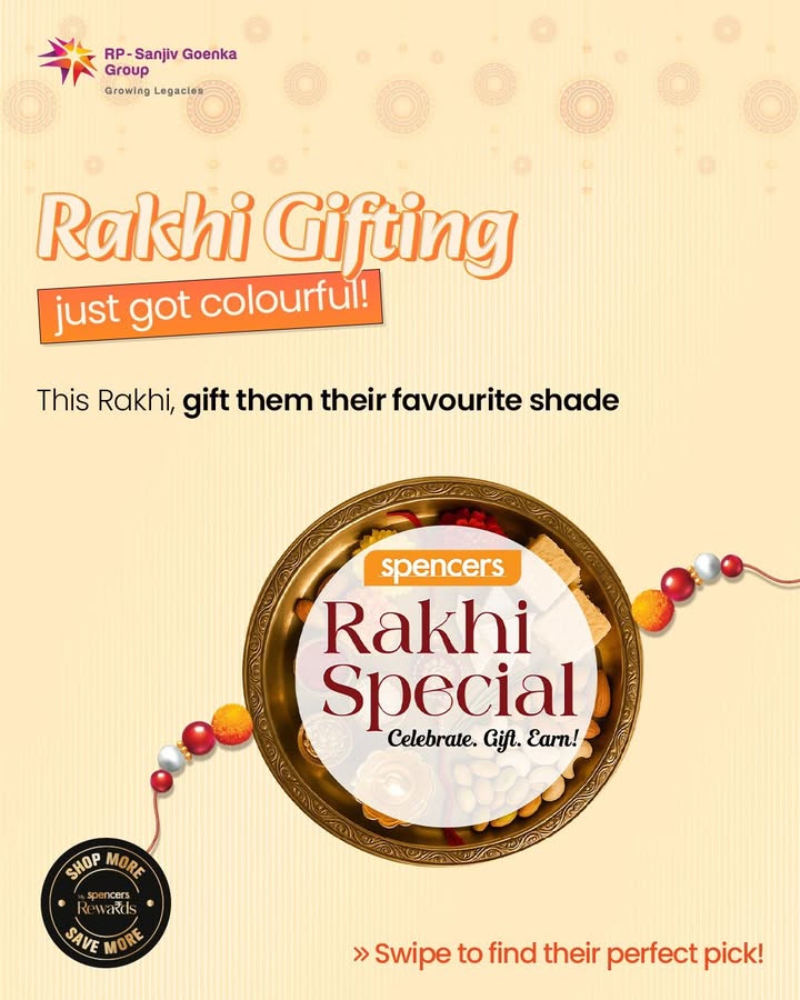 Celebrate Sibling Bonds in Full Colour This Rakhi, let every colour tell a story. From calm greens to bold reds, pick the hue that matches their vibe perfectly Swipe to find their perfect pick Celebrate Sibling Bonds in Full Colour This Rakhi, let every colour tell a story