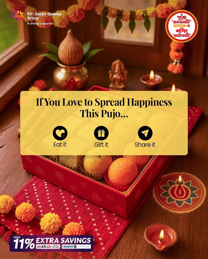 Indulge in a wide range of festive chocolates and sweets from Spencers perfect to treat yourself, gift your loved ones, and spread joy this Pujo Make every Pujo moment sweeter with our specially curated Chocolate Sweet Gift Packs Indulge in a wide range of festive chocolates and sweets from Spencers perfect to treat yourself, gift your loved ones, ...