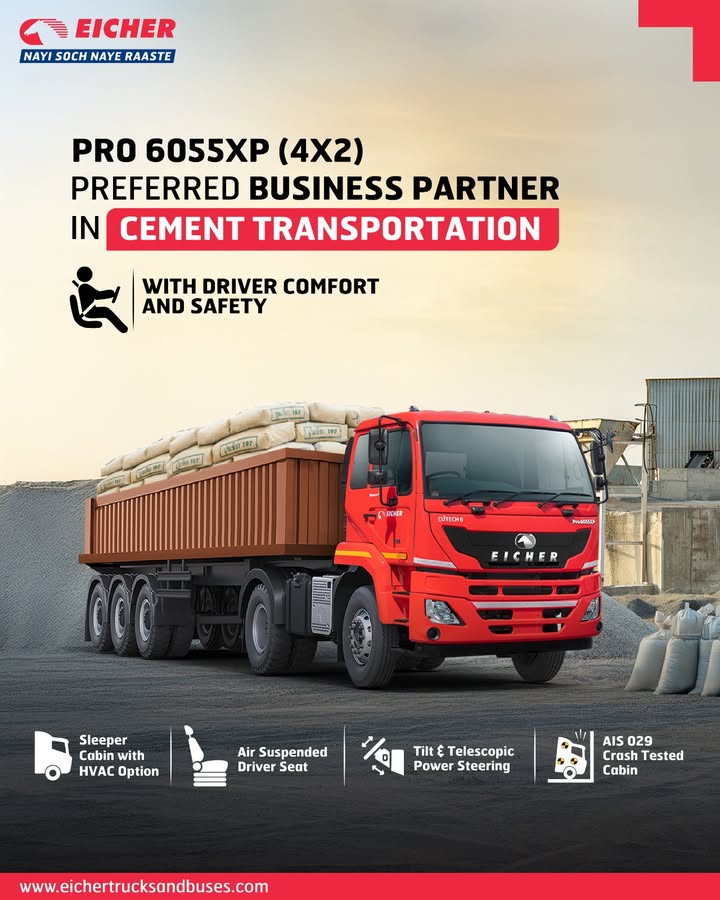 Powering your business with reliability and safety. The Pro 6055XP 4x2 is the preferred partner for cement transportation. Know More https shorturl Powering your business with reliability and safety. The Pro 6055XP 4x2 is the preferred partner for cement transportation