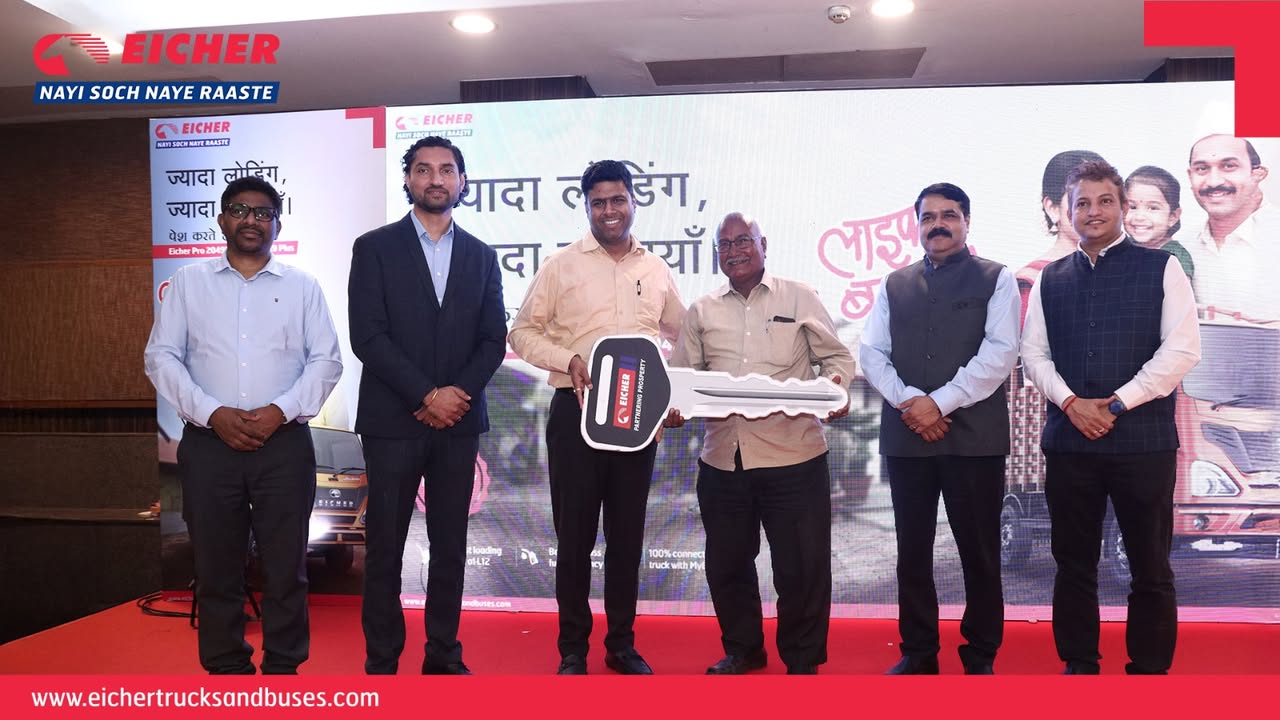 Be ready to transform your life with our new offerings. Eicher Pro 2049XP Eicher Pro 2049Plus launched at Mumbai. 100 customers experienced power and performance up close through engaging activities Be ready to transform your life with our new offerings. Eicher Pro 2049XP Eicher Pro 2049Plus launched at Mumbai
