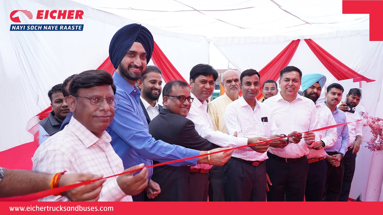 Eicher s State of the art onsite support workshop at Panchkula Depot of Haryana Road Transport Corporation was successfully inaugurated by Mr. S.P. Parmar Joint State Traffic Controller Technical on 29th May Eicher s State of the art onsite support workshop at Panchkula Depot of Haryana Road Transport Corporation was successfully ...