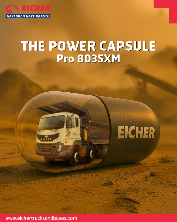Elevate your business with the Eicher Pro 8035XM, equipped with India s first E Smart Shift technology for enhanced productivity and savings. Visit to know more https bit Elevate your business with the Eicher Pro 8035XM, equipped with India s first E Smart Shift technology for enhanced producti...