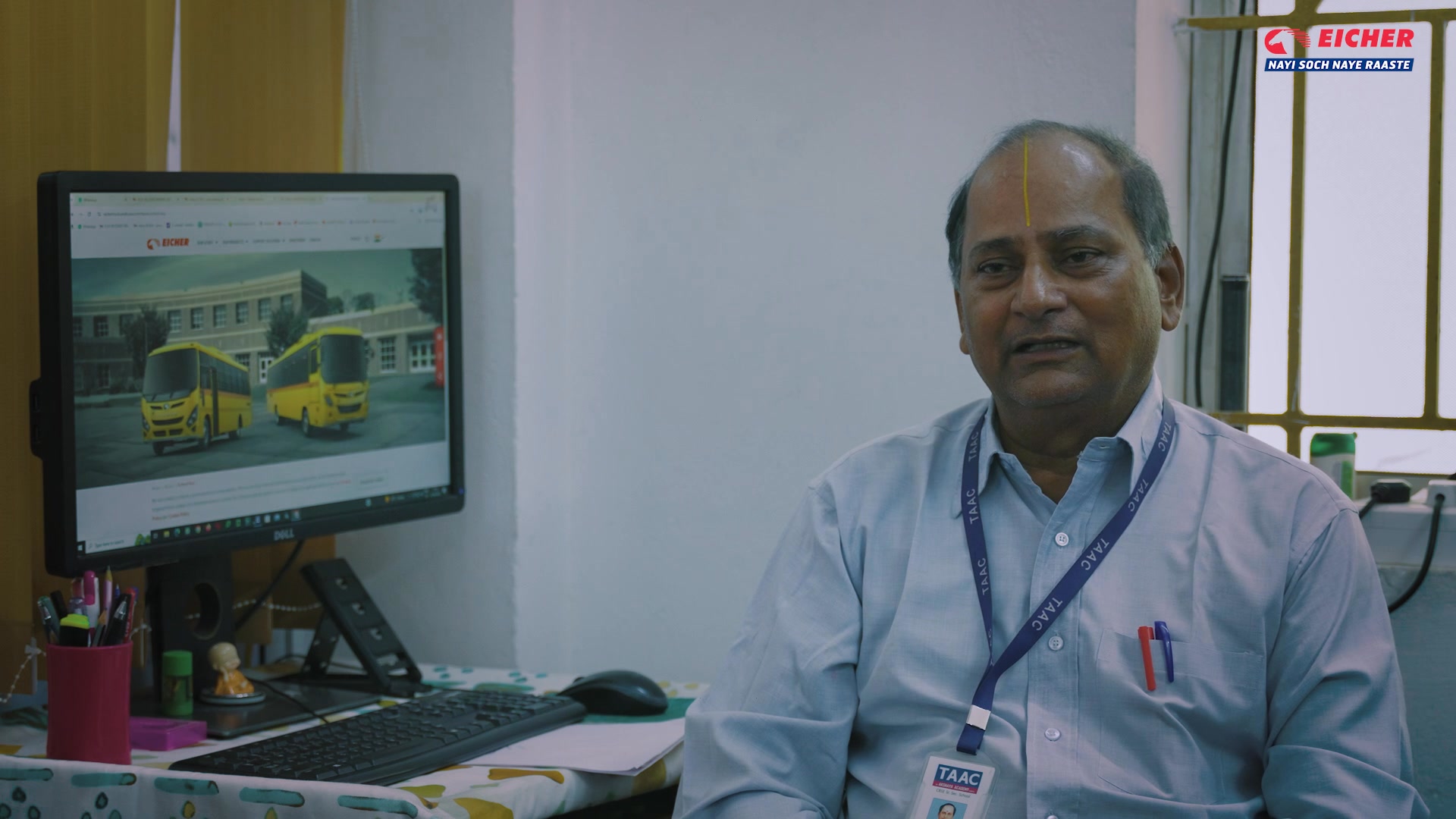 Presenting our latest EicherSuccessStories featuring Mr. V.R. Raman from Akshaya Academy, Oddanchatram, Chennai