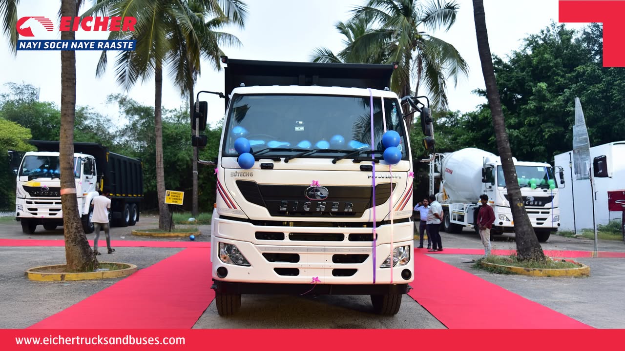 Power meets performance at Bangalore Eicher hosted a successful Construction Meet on 18th June, showcasing our advanced tippers Pro 6028TM 300 HP 210 HP and Pro 6035XPT. The event reinforced Eichers commitment to driving progress at every site Power meets performance at Bangalore Eicher hosted a successful Construction Meet on 18th June, showcasing our advanced tip...