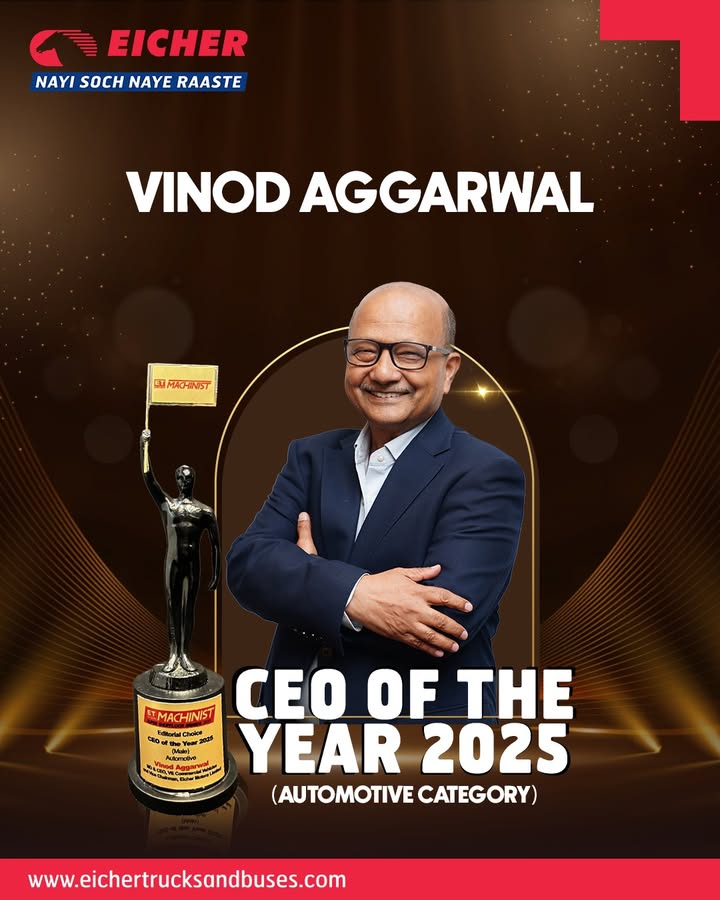 We are thrilled that our MD and CEO Vinod Aggarwal, has been honoured with the CEO of the Year 2025 award in the automoti...
