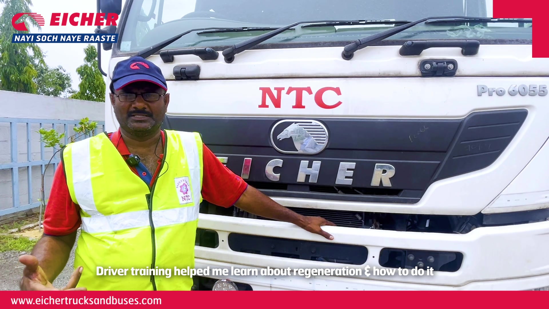 Eicher empowers drivers through expert led classroom and hands on training, helping them make the most of their vehicles