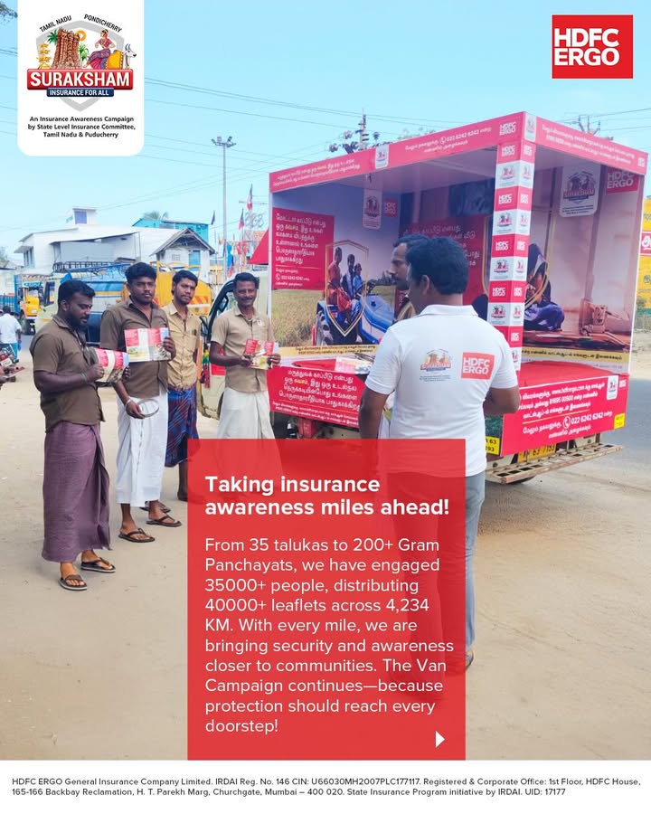 Miles covered, lives secured The Van Campaign is taking insurance awareness to every corner, ensuring protection ...