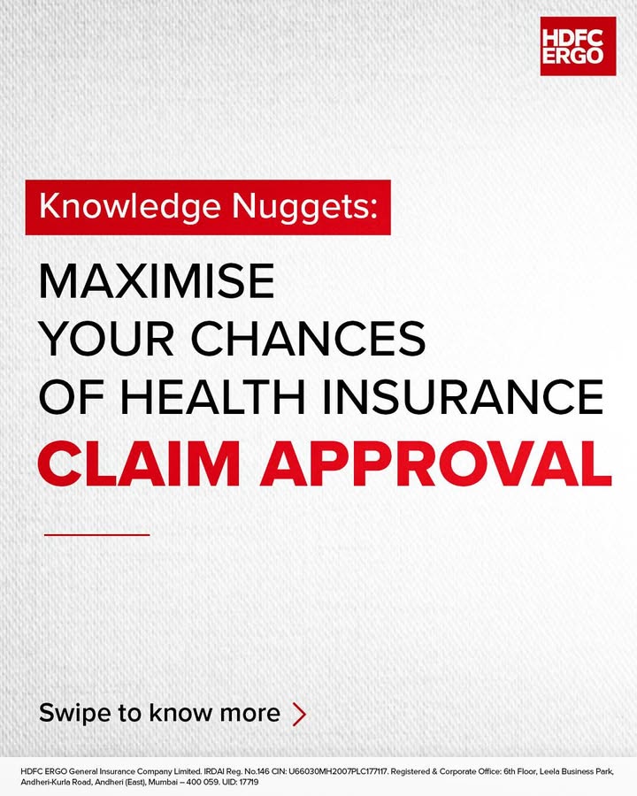 At HDFC ERGO, your trust means everything. Thats why we dont just offer insurance we guide you every step of the way to help maximise your chances of claim approval At HDFC ERGO, your trust means everything